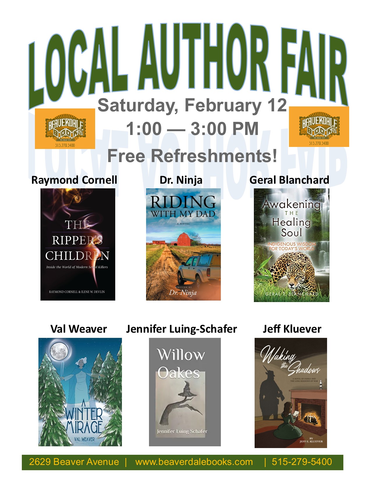 Local Author Fair Beaverdale Books